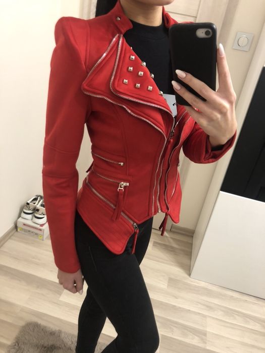 Kurtka czerwona Valentino