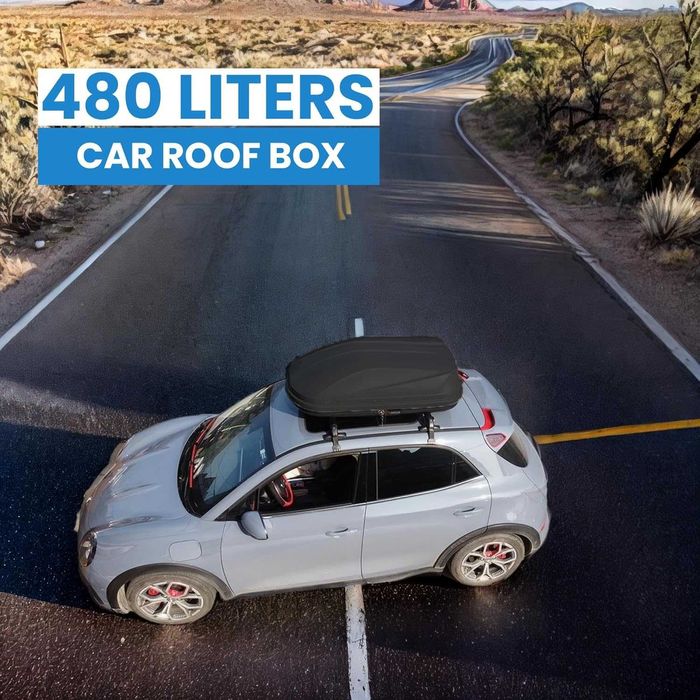 Nowy bagażnik samochodowy / dachowy / kufer / relingi / 480L /A3120!