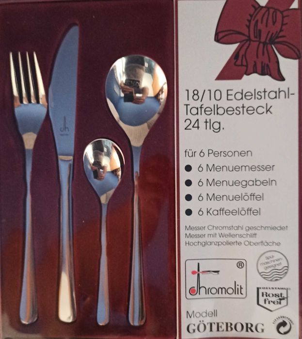 Sztućce Rostfrei model Goteborg 24 sztuki