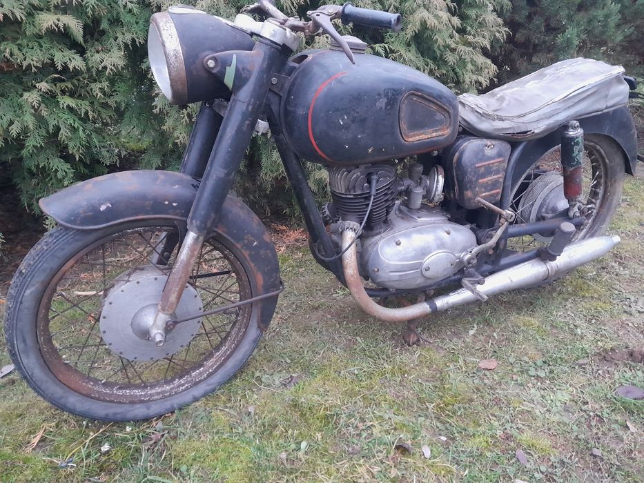 Pannonia TLF de Luxe250 do renowacji  1960rok wsk 350 jawa 125 shl mz