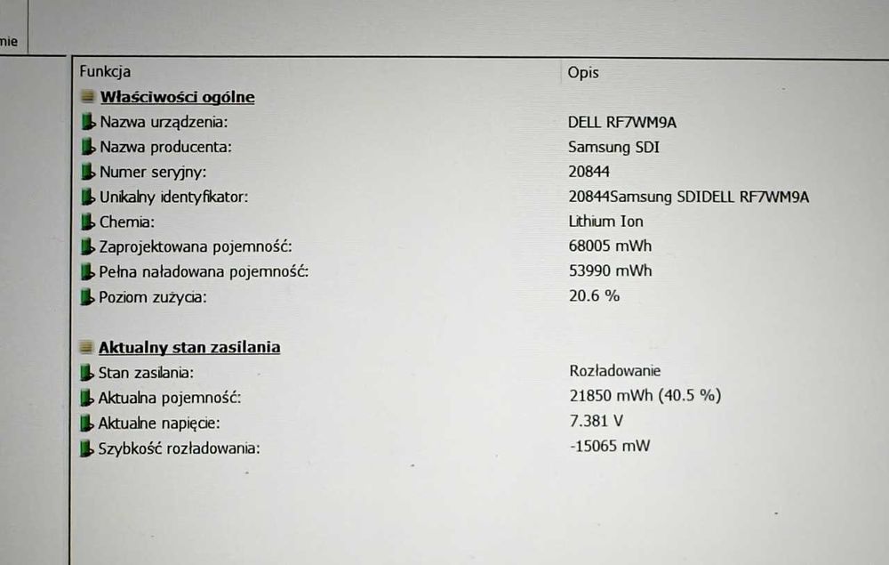 Szybki Dell Latitude 5500 Win 11 16/512 i5-8365u Podświetlana klaw 15,