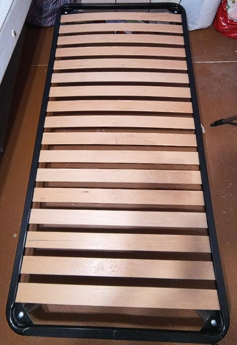 Ліжко ламелі каркас ортопедичне металеве дерево