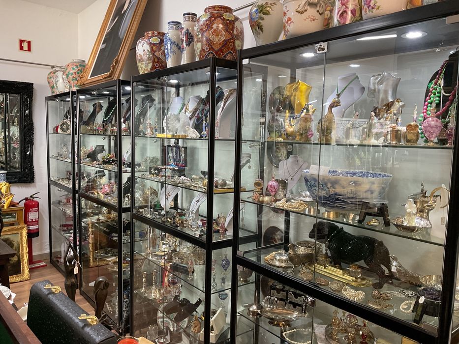 Vítrinas display alumínio preto64739745127170123