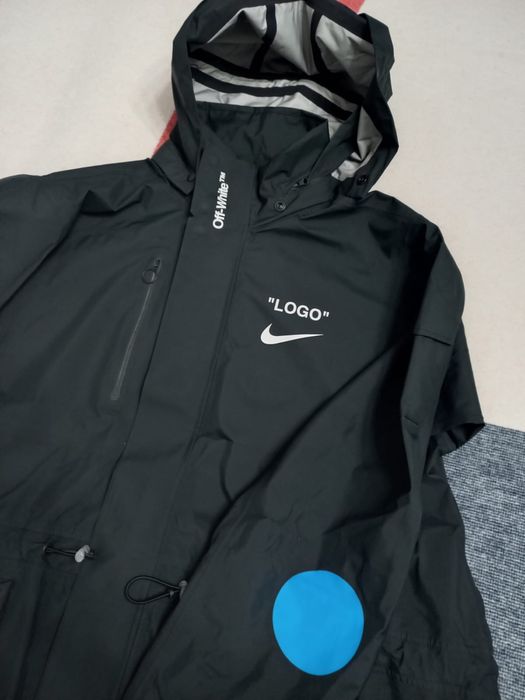 NikeLab x OFF-WHITE Mercurial NRG X  колаба Jacket Куртка Плащ