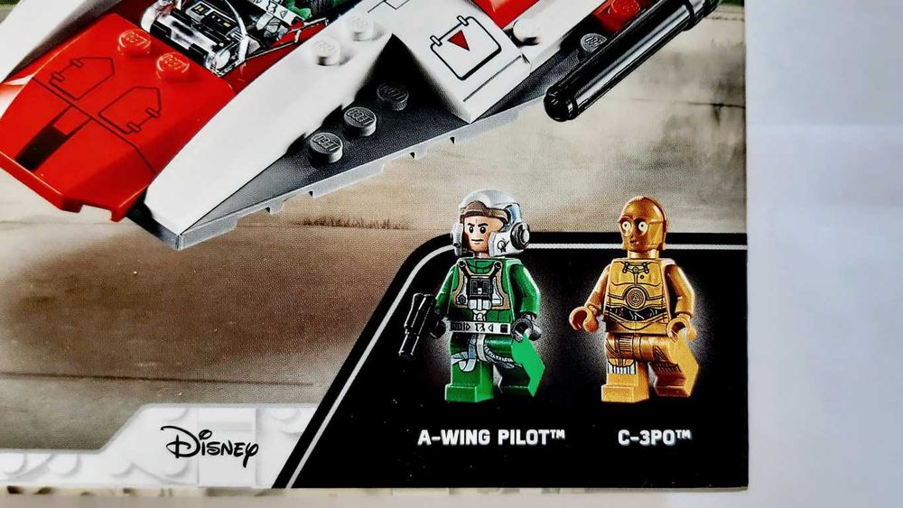 Lego Star Wars 75247 Rebel A-Wing Starfighter selado