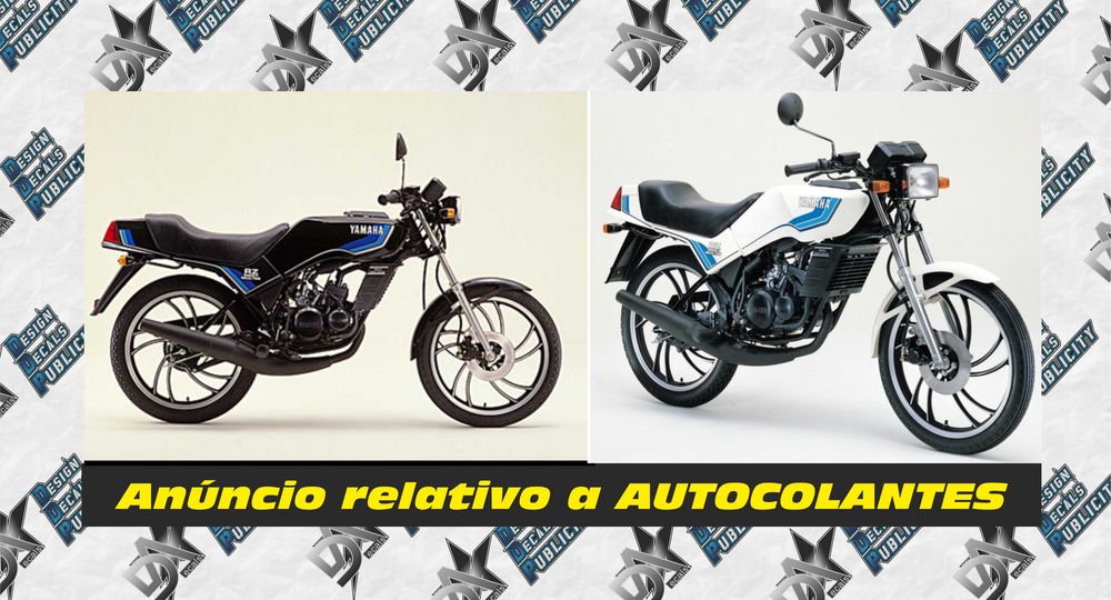 Autocolantes para Yamaha RZ 50  --- 1981