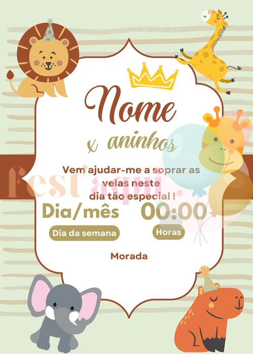 Convites digitais low cost