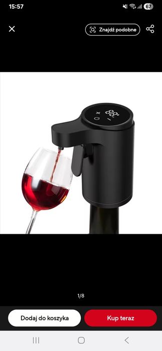 Elektryczny dozownik / nalewak do alkoholu AlkoDo Lite

Z ekranem doty