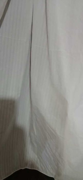Шикарнейшая тюль облегченный полированный лен 5м