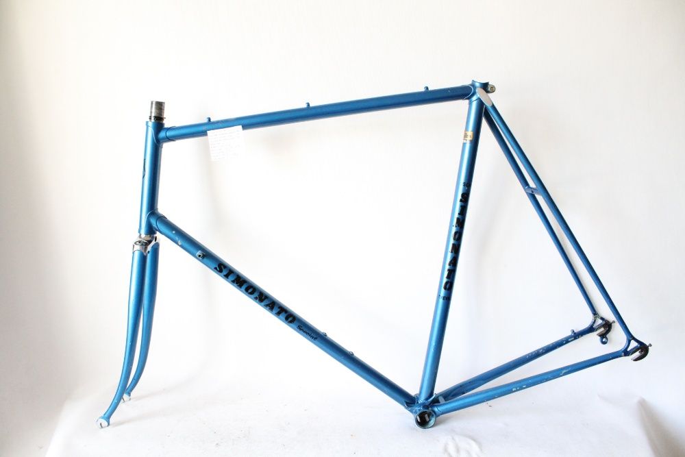 rama szosowa SIMONATO columbus zeta 64 cm stal haki campagnolo bu3