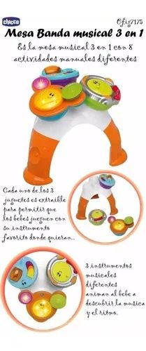 Mesa banda Musical Chicco