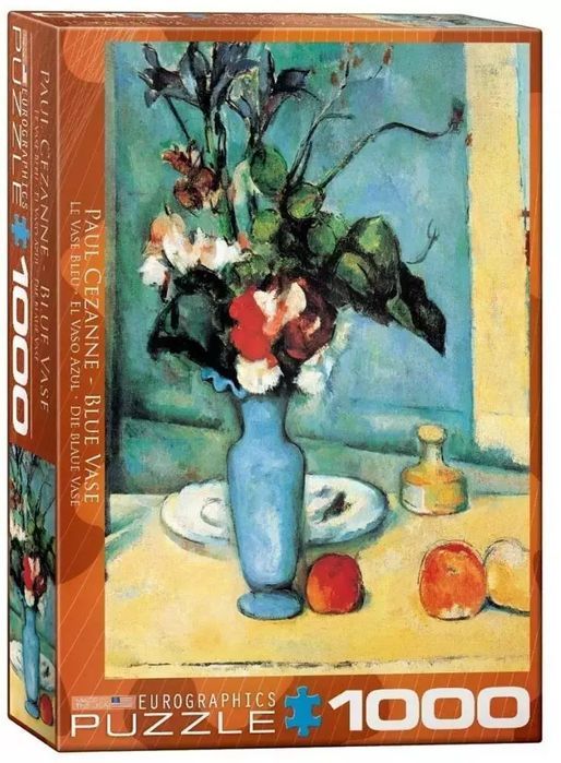 Puzzle 1000 Elementów. Niebieska Waza, Paul Cezanne. Eurographics