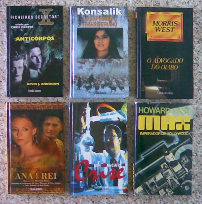 Lote com 45 livros - venda individual