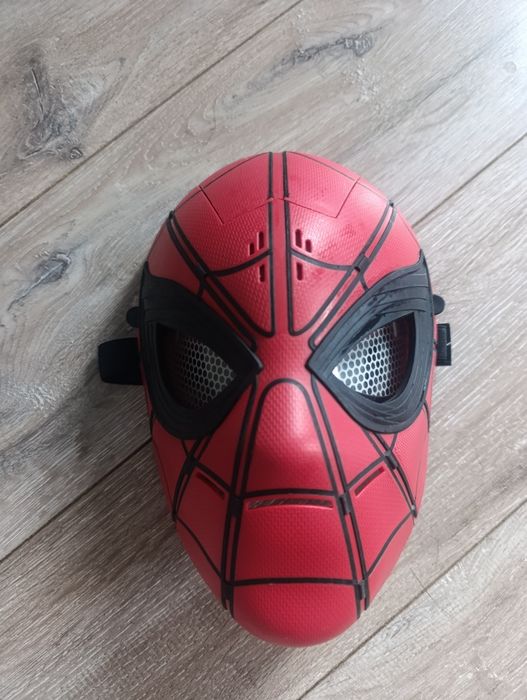 Maska spider Man ruchome oczy dźwięki