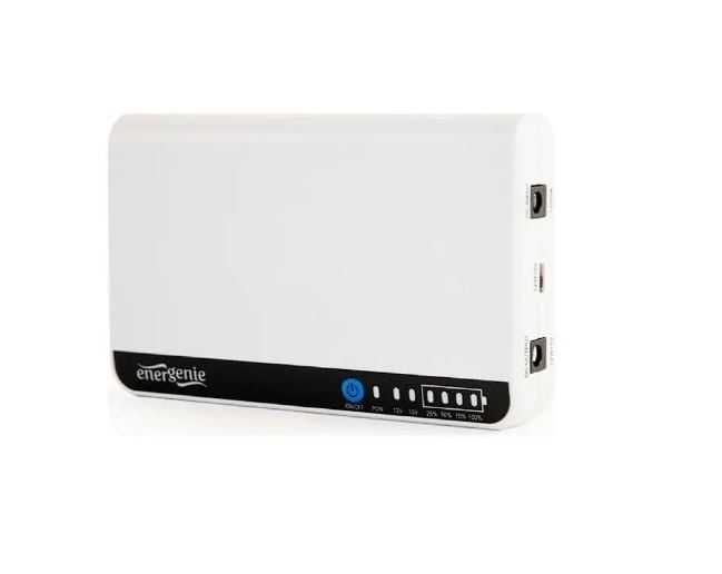 ДБЖ роутера EnerGenie EG-UPS-DC18, 6600 мАч 8 годин роботи 12V мініUPS