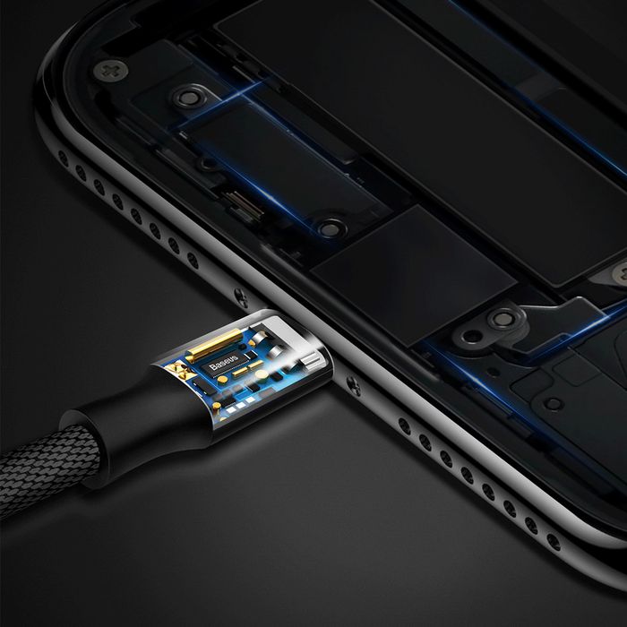 Kabel Baseus Yiven USB-A - MicroUSB 1,5m - czarny