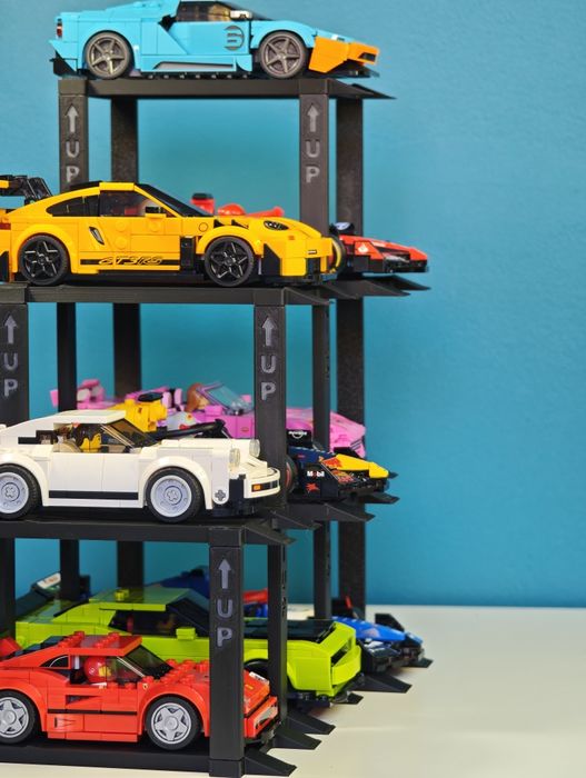 Modułowy Garaż na 6 samochodów LEGO Speed Champions