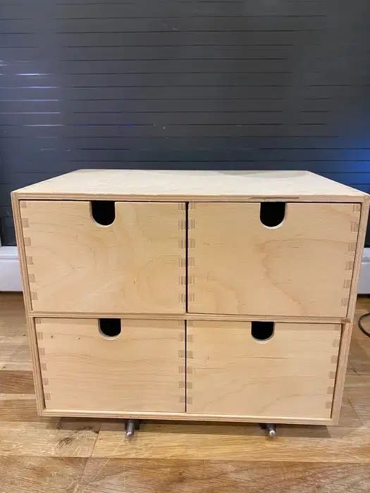 MOPPE Ikea sosna szufladki