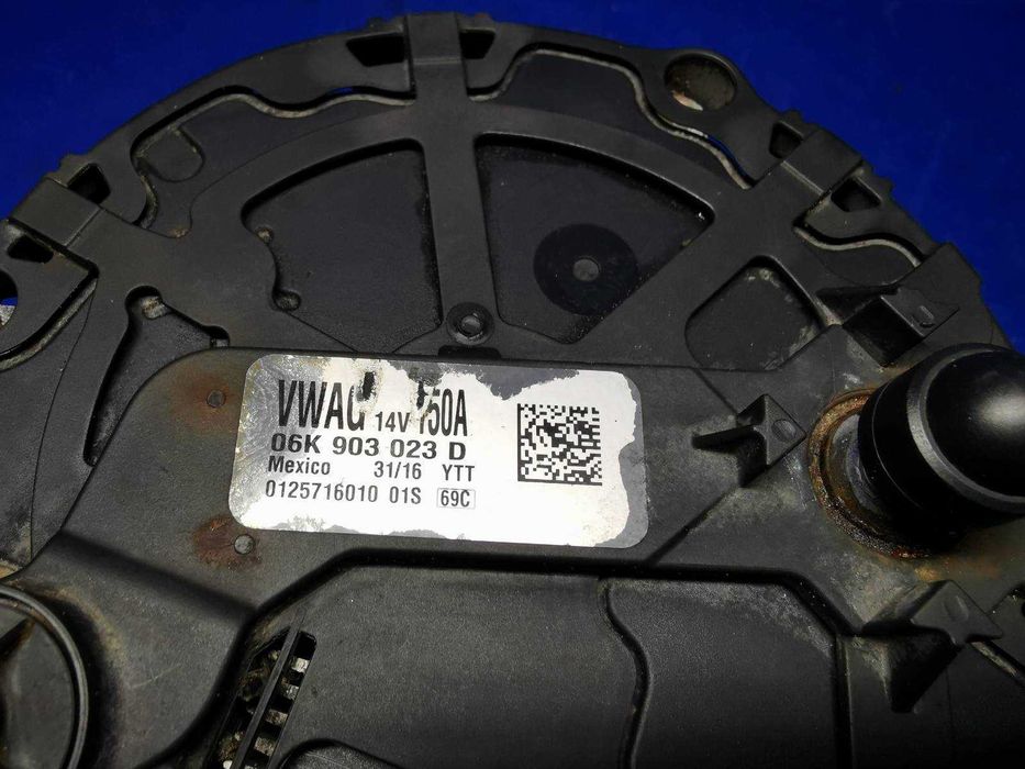 ALTERNATOR kompletny AUDI A3 8V 2.0 TFSI oryginał | OEM | 06K903023D