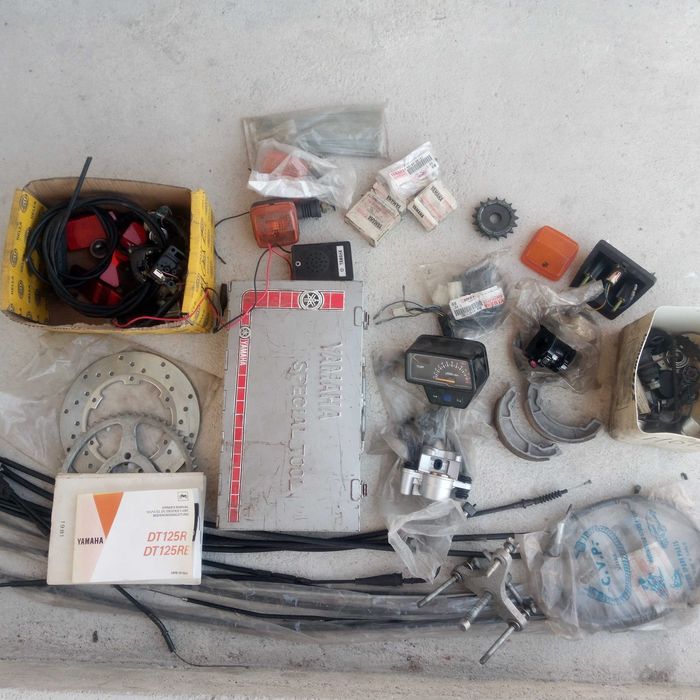 Peças/material e ferramentas Yamaha DTR 125