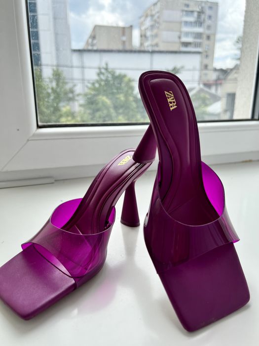 Zara мюли туфли сандали