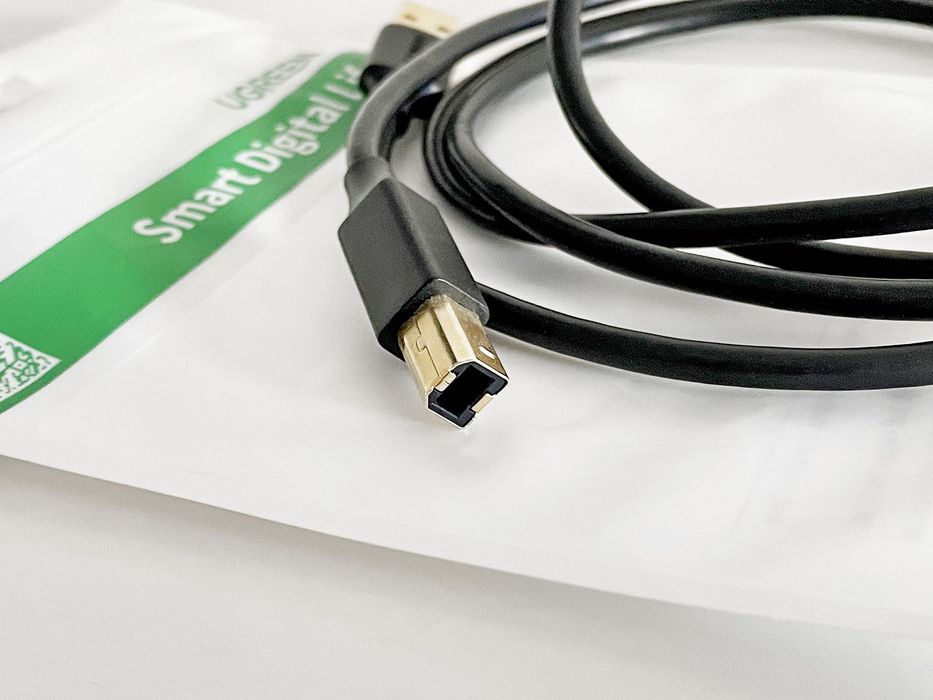 UGREEN USB-A to USB-B 2.0 Gold Cable (DAC/Audio/Data) 1.5M64585481718786123