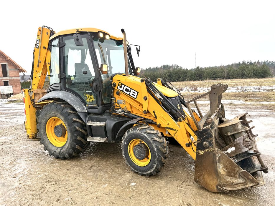 Jcb 3cx powershift klimatyzacja koparko ładowarka