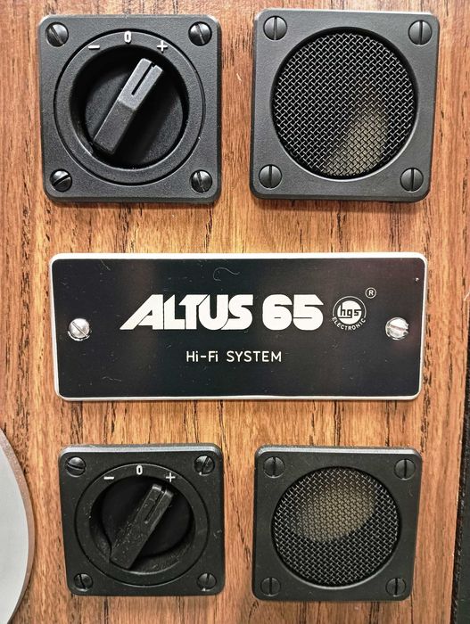 Kolumny Altus 65 Tonsil czarne głośniki 2 szt