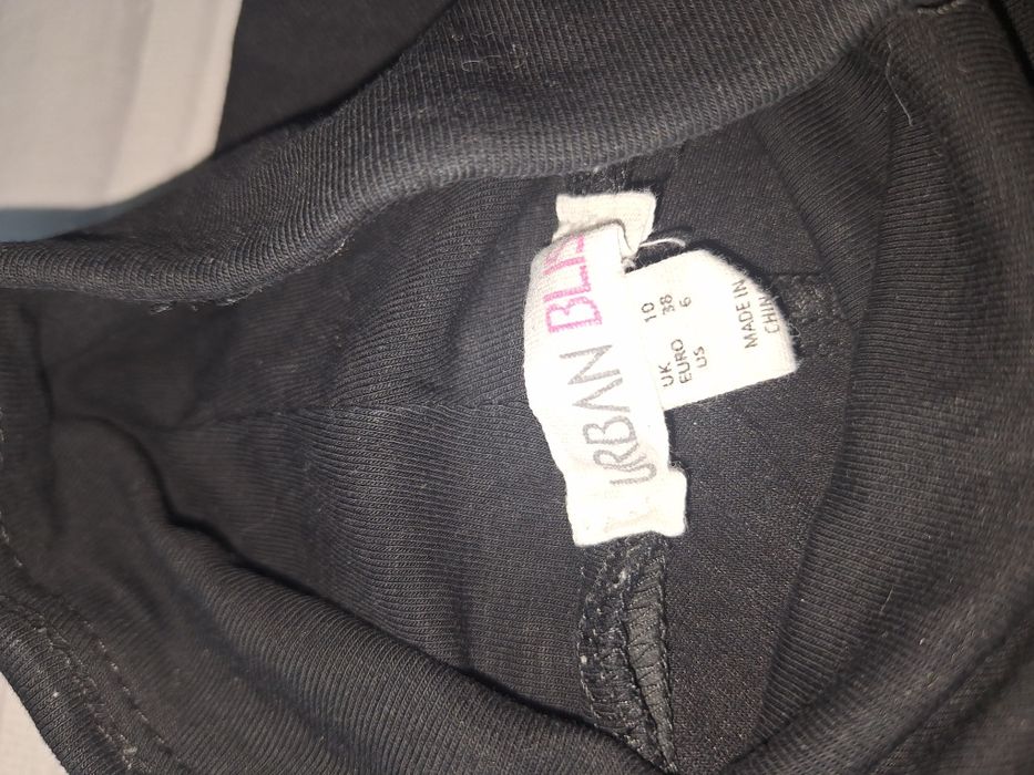 Штани екошкіра для вагітних розмір М