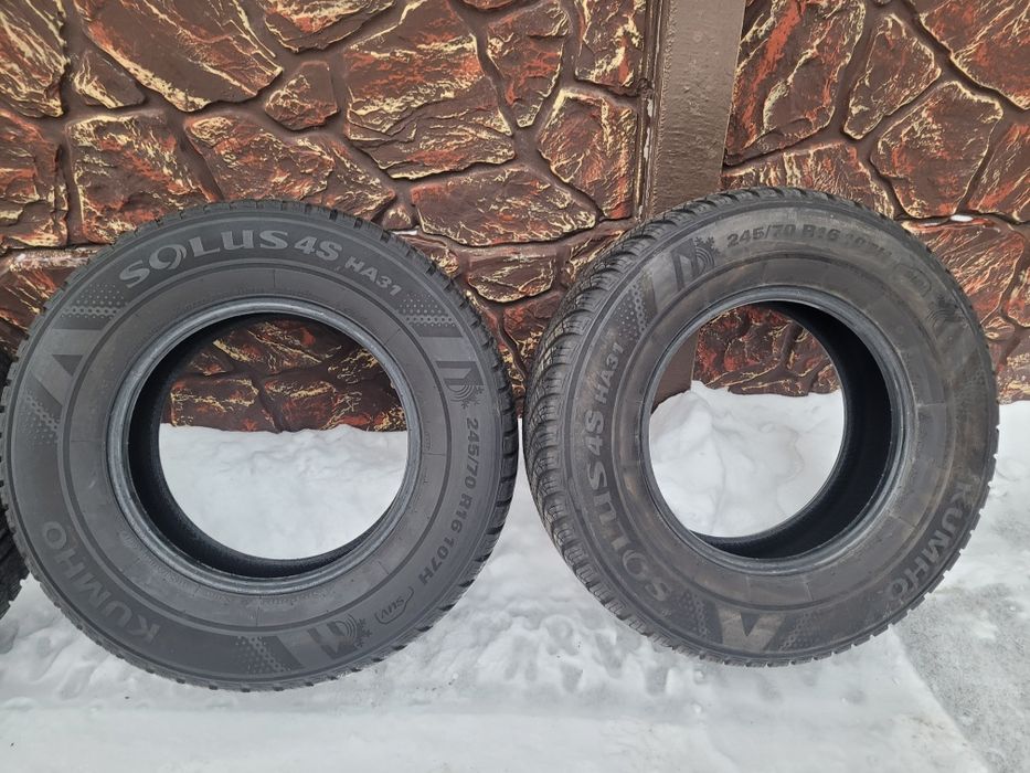 Гума,резина 2025 рік всесезонна Kumho 245*70*16