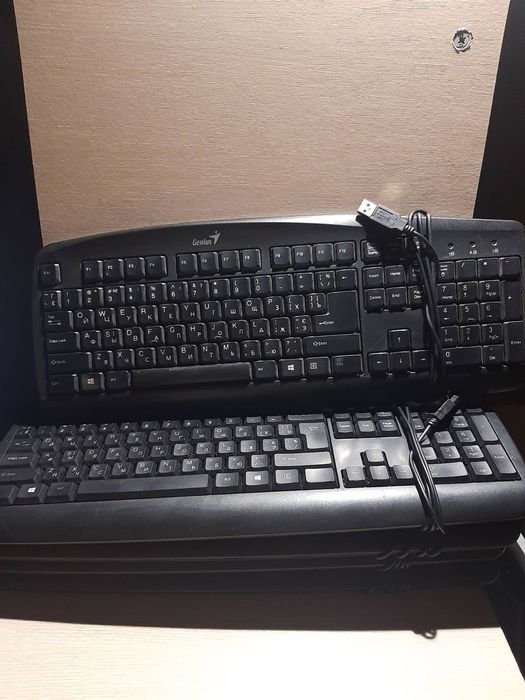Клавіатури USB Logitech, Lenovo, Genius, Vinga, Rapoo, HP та інші, б/в