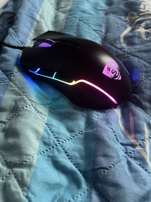 Rato gamer com rgb