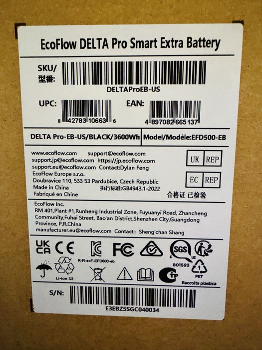 Ecoflow Delta Pro + 2 Smart Extra Battery + Сонячні панелі 1440 кВт