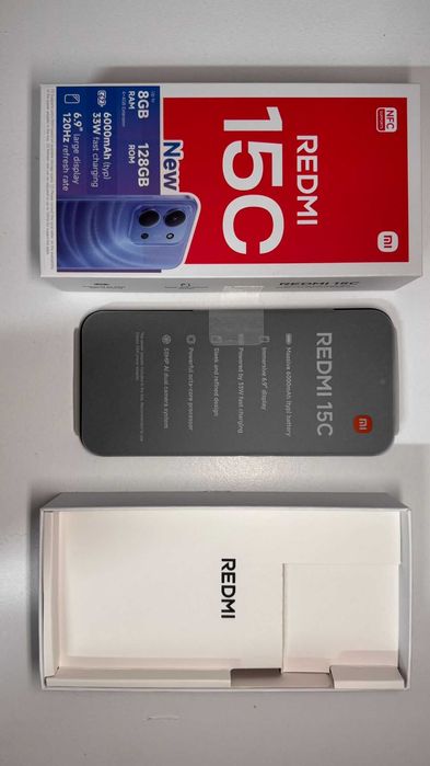 Xiaomi Redmi 15C 4/128GB | Midnight Black | Stan idealny | Gwarancja