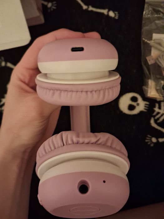 Słuchawki dziecięce Bluetooth earfun Kids | Nowe | Różowe