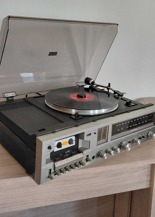 Aparelhagem gira-discos Vintage Pioneer  KH-4455 + colunas CS-411 | gira-discos e rádio a funcionar