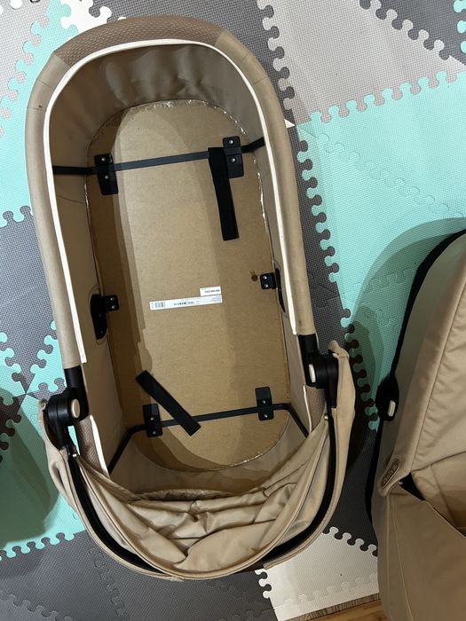 Gondola cybex e-gazelle s almond beige beżowa x2
