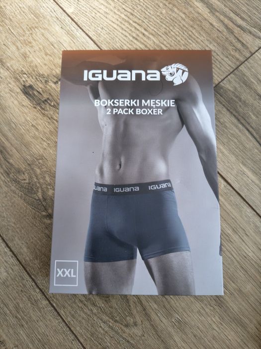 Bokserki męskie iguana XXL