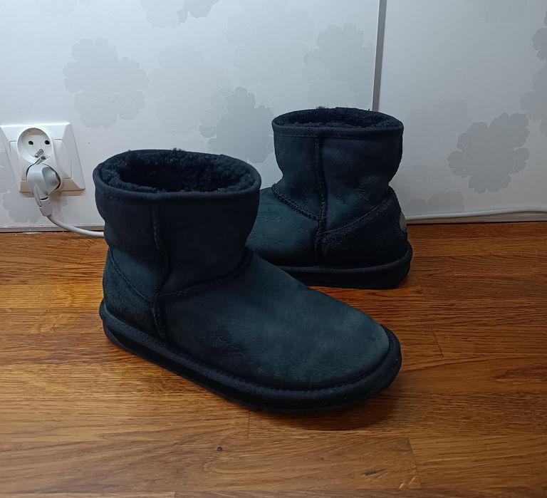 Buty Emu Stinger Merynos Wełna Ocieplane Śniegowce r. 38