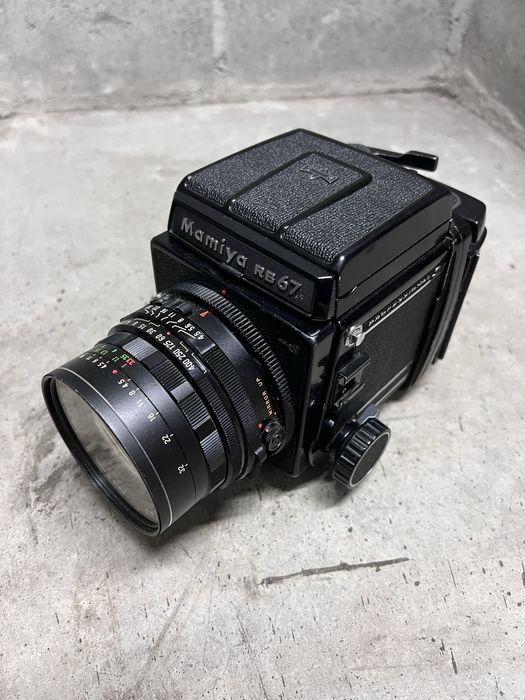 Aparat Mamiya RB67 Pro S Sekor 65 mm Warszawa Mokotów •