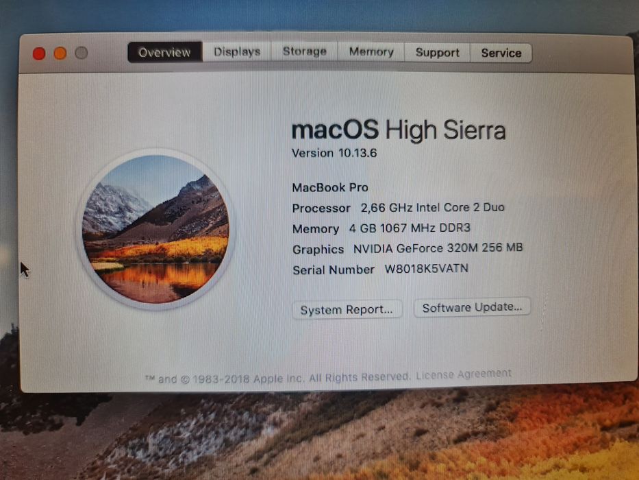 Macbook PRO A1278