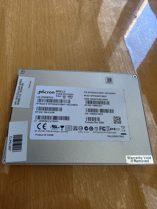 Ssd 512gb стан гарний Смарт на фото для компьютера або ноутбука