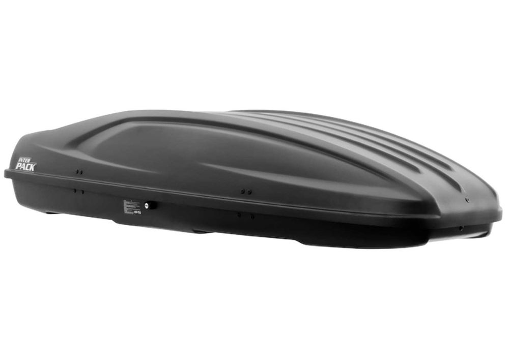 Box dachowy Inter Pack Stella 480 czarny kevlar wypożyczalnia na doby