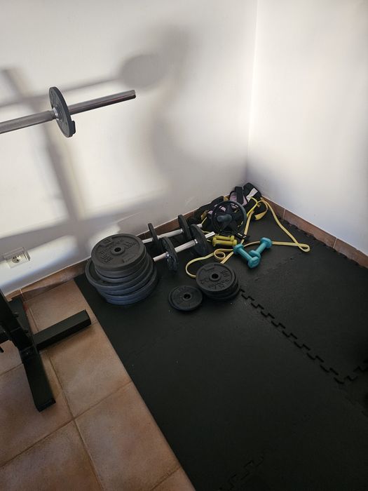 Equipamentos de treino
