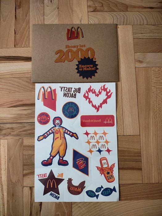 Naszywki i tatuaże McDonald's