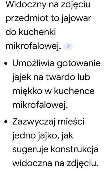 Jajowate do mikrofali.