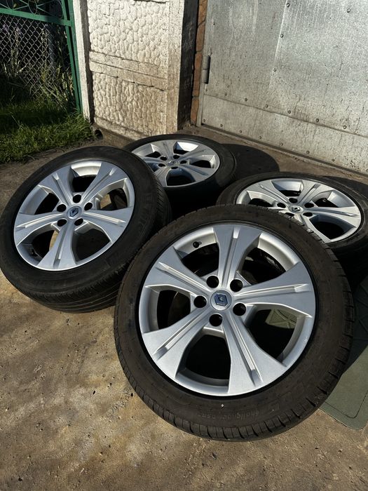 Диски Renault R17 5/114,3 +Літні шини Kadjar Koleos Scenic Nissan