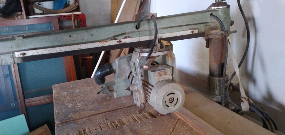 Serra Radial DeWalt / Tupia - Màquina de Frezar / Esmiriladora