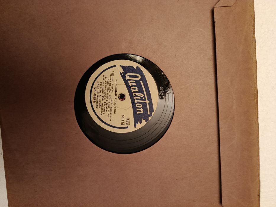 Płyta szelakowa przedwojenna - Qualilon