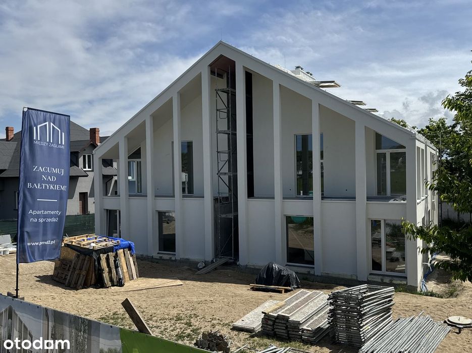 Apartament z ogródkiem w kameralnej inwestycji premium Między Żaglami